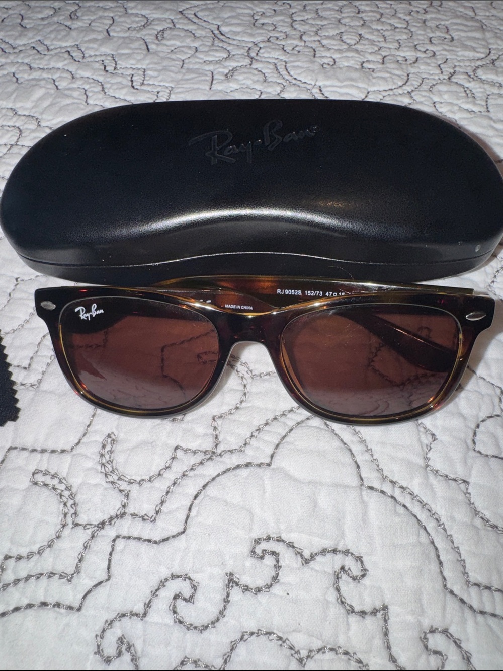 Ray-Ban kids Classic Wayfarer Sunglasses - Brown